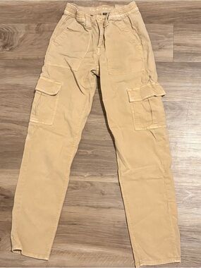American Eagle Outfitters Beige/Tan Cargo Stretch Pants for Women